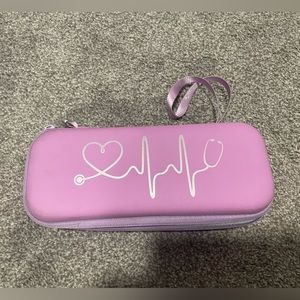 Lavender stethoscope case.  Gently used.